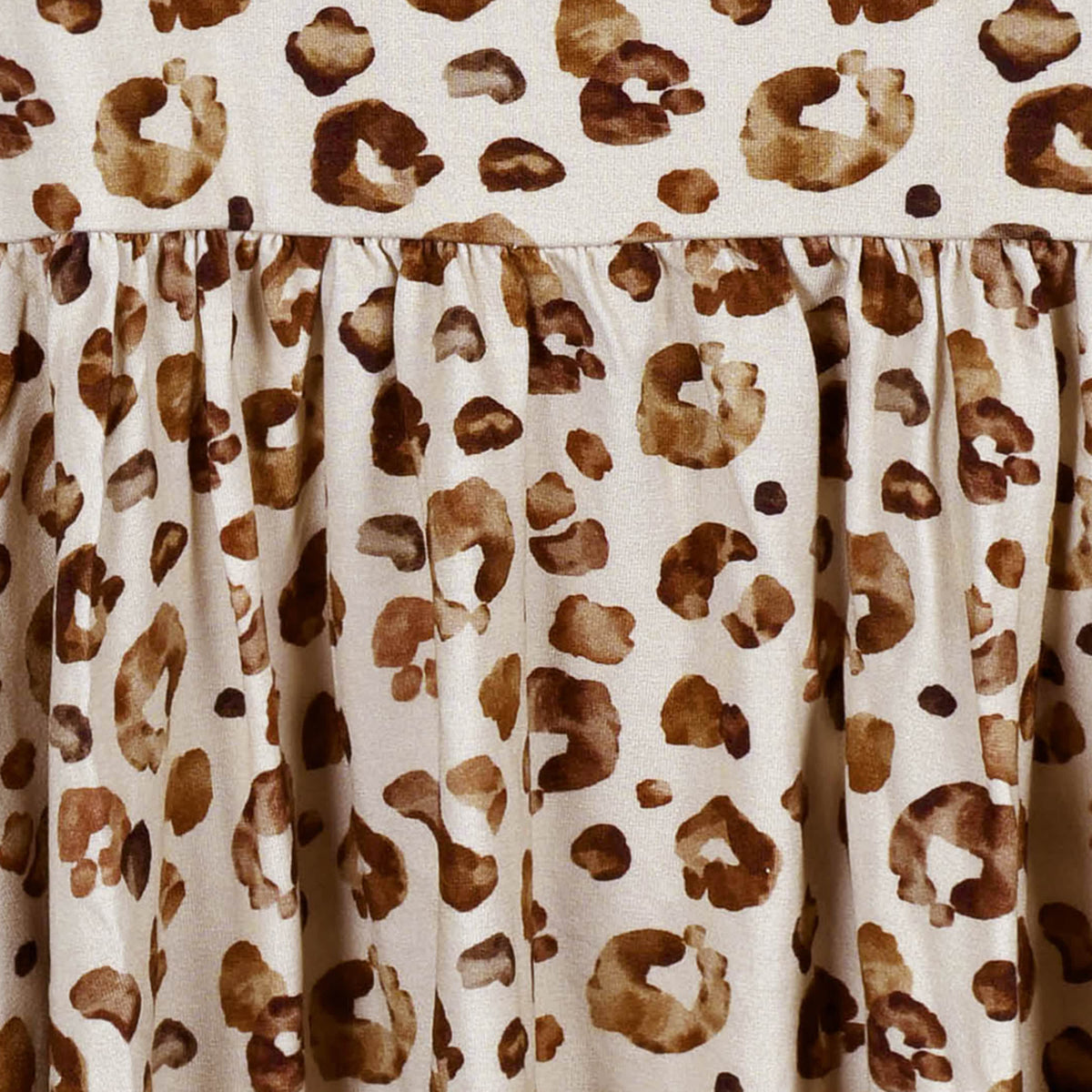 Infant & Toddler Girls Spotted Leopard Buttery Soft Viscose Made from Eucalyptus Twirl Dress, view 6
