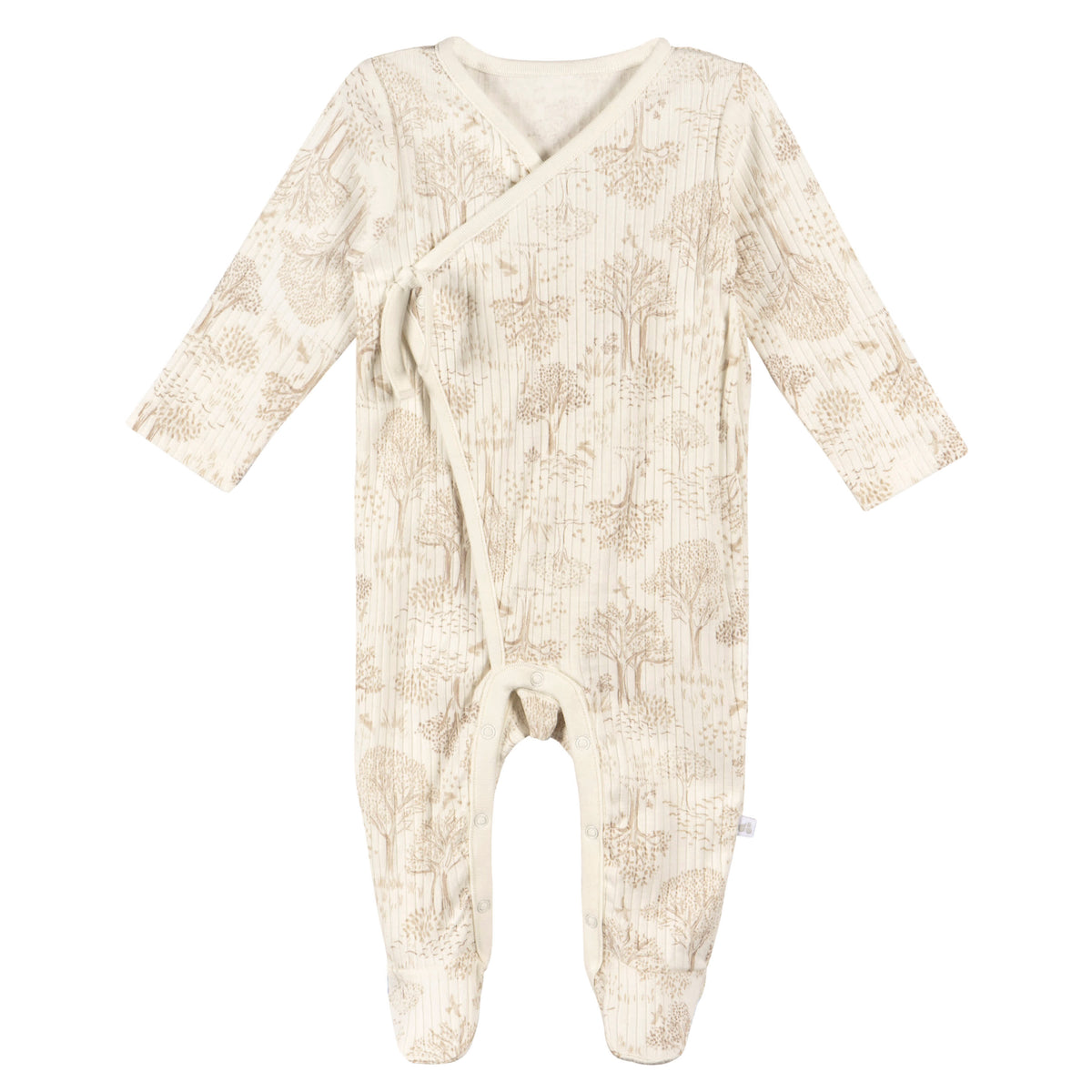 Baby Neutral Ivory Print Sleep 'N Play