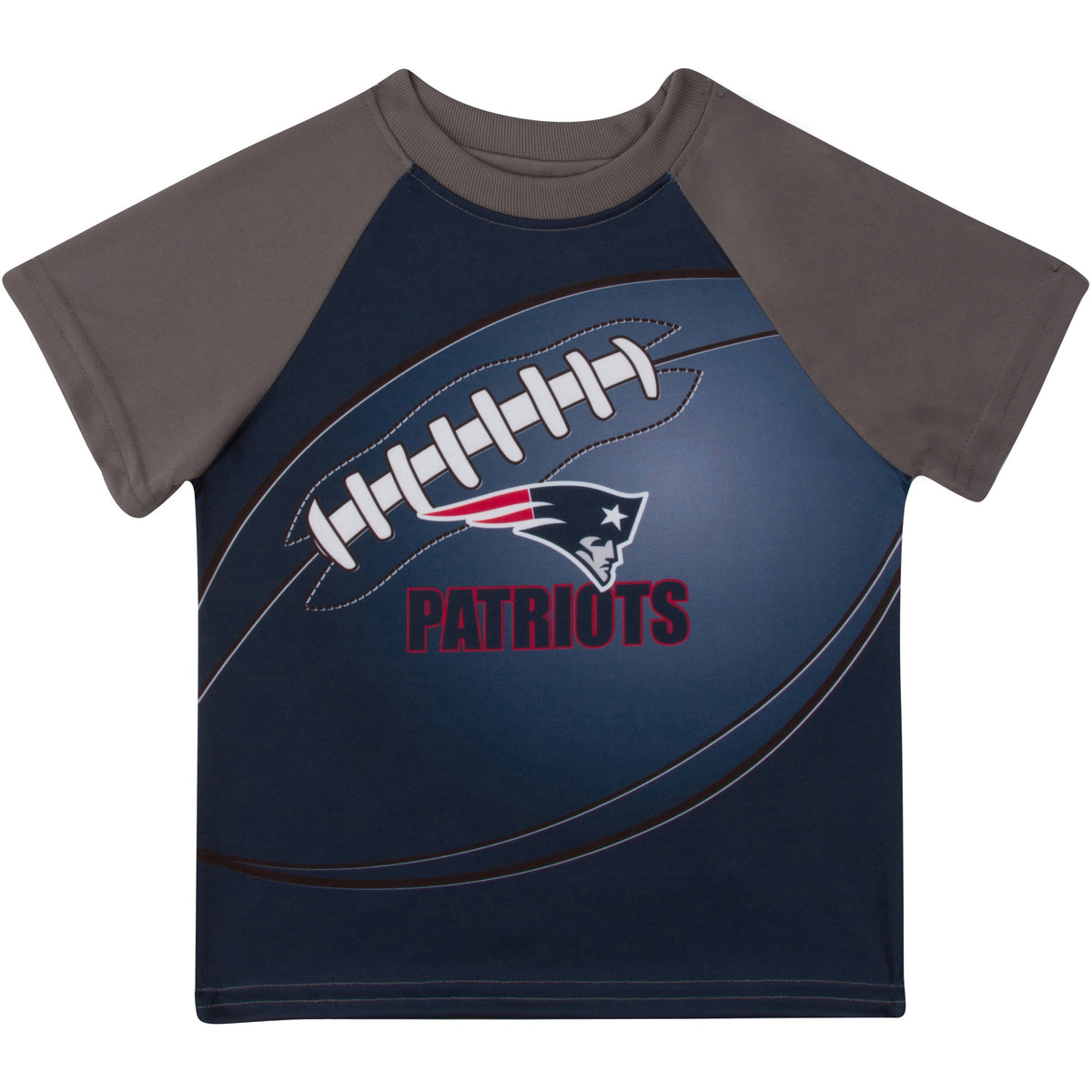 New England Patriots Toddler Boys Short Sleeve Tee Shirt