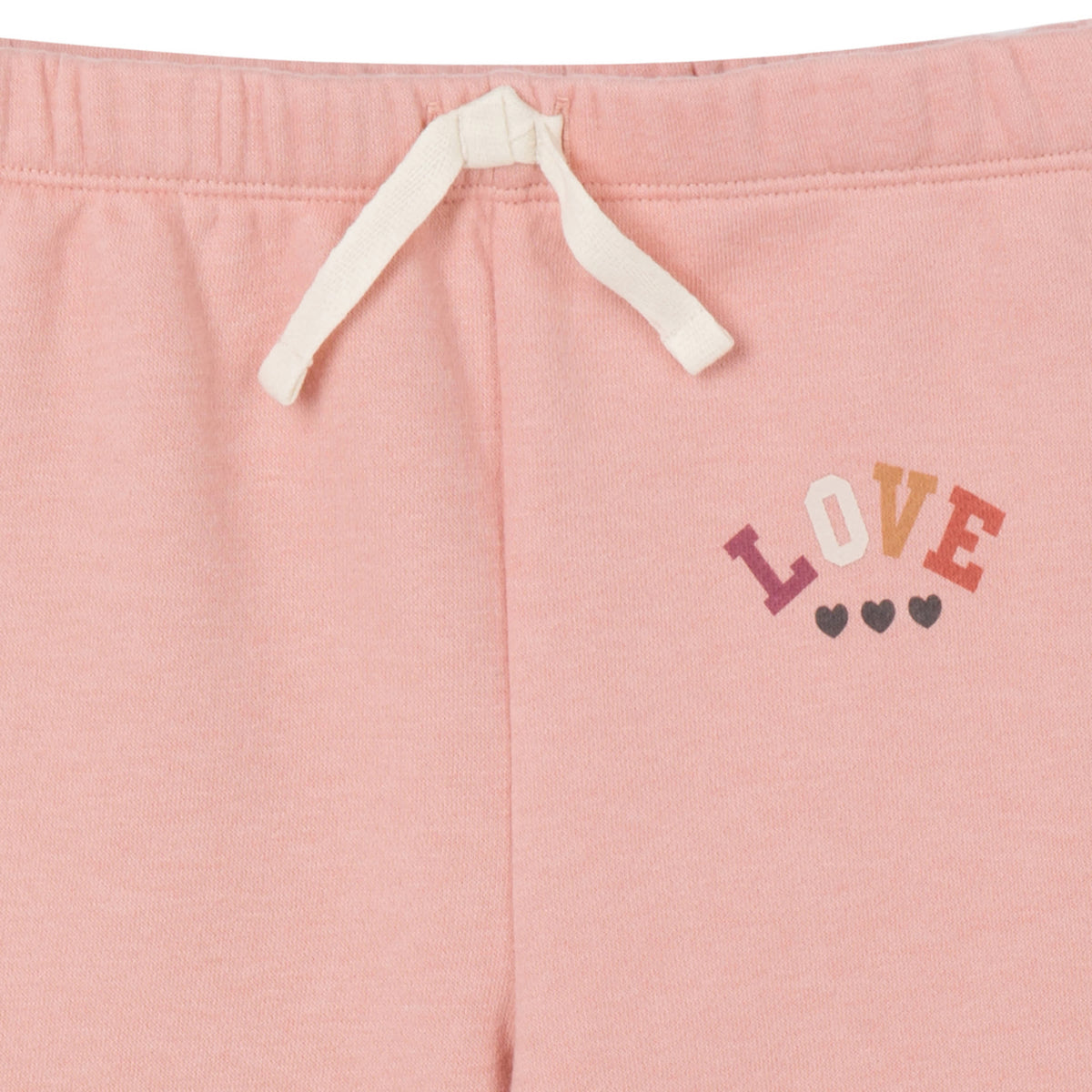 2-Piece Baby & Toddler Girls Peach Fleece Set, view 6