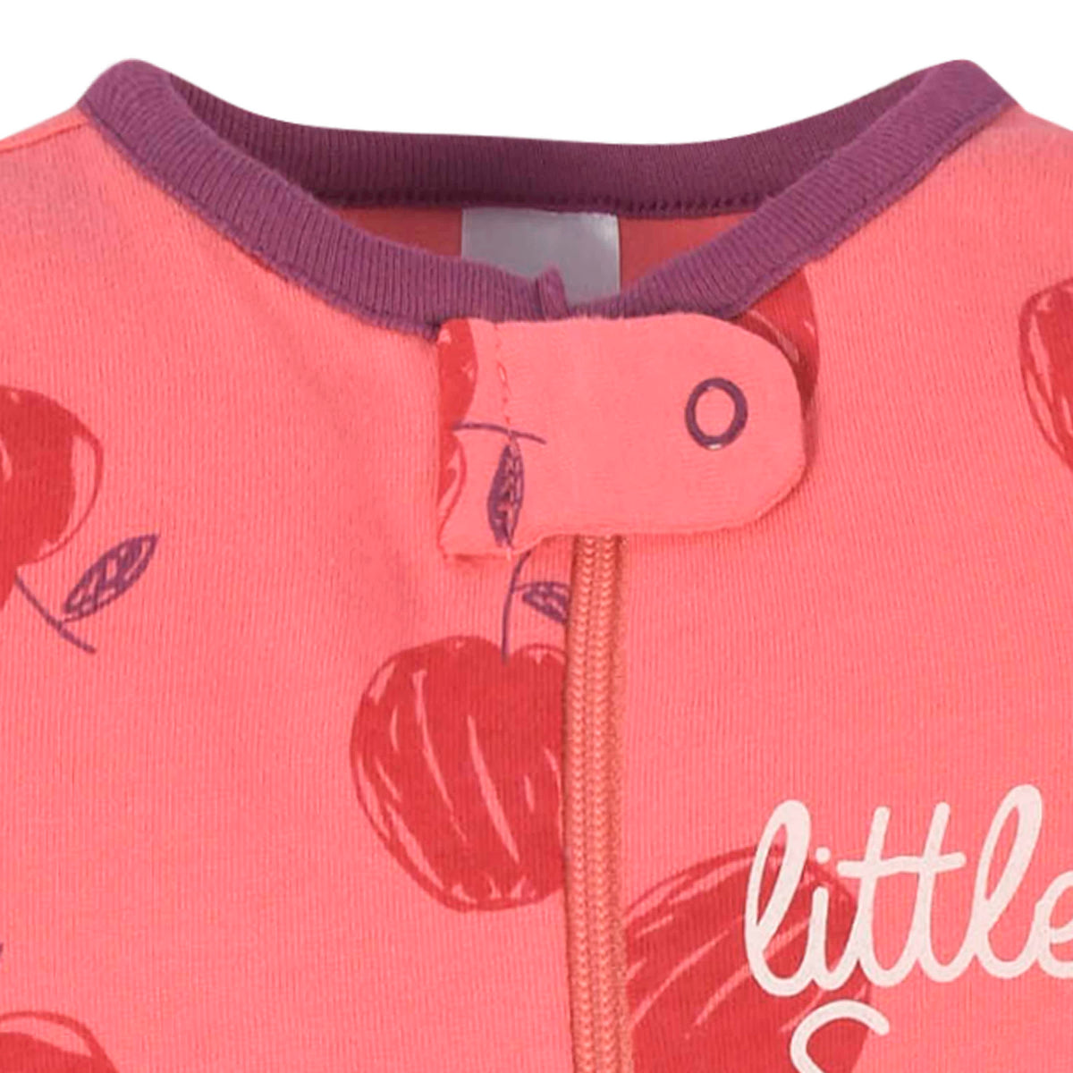 Baby Girls Apple Bouquets Sleep 'N Play, view 2