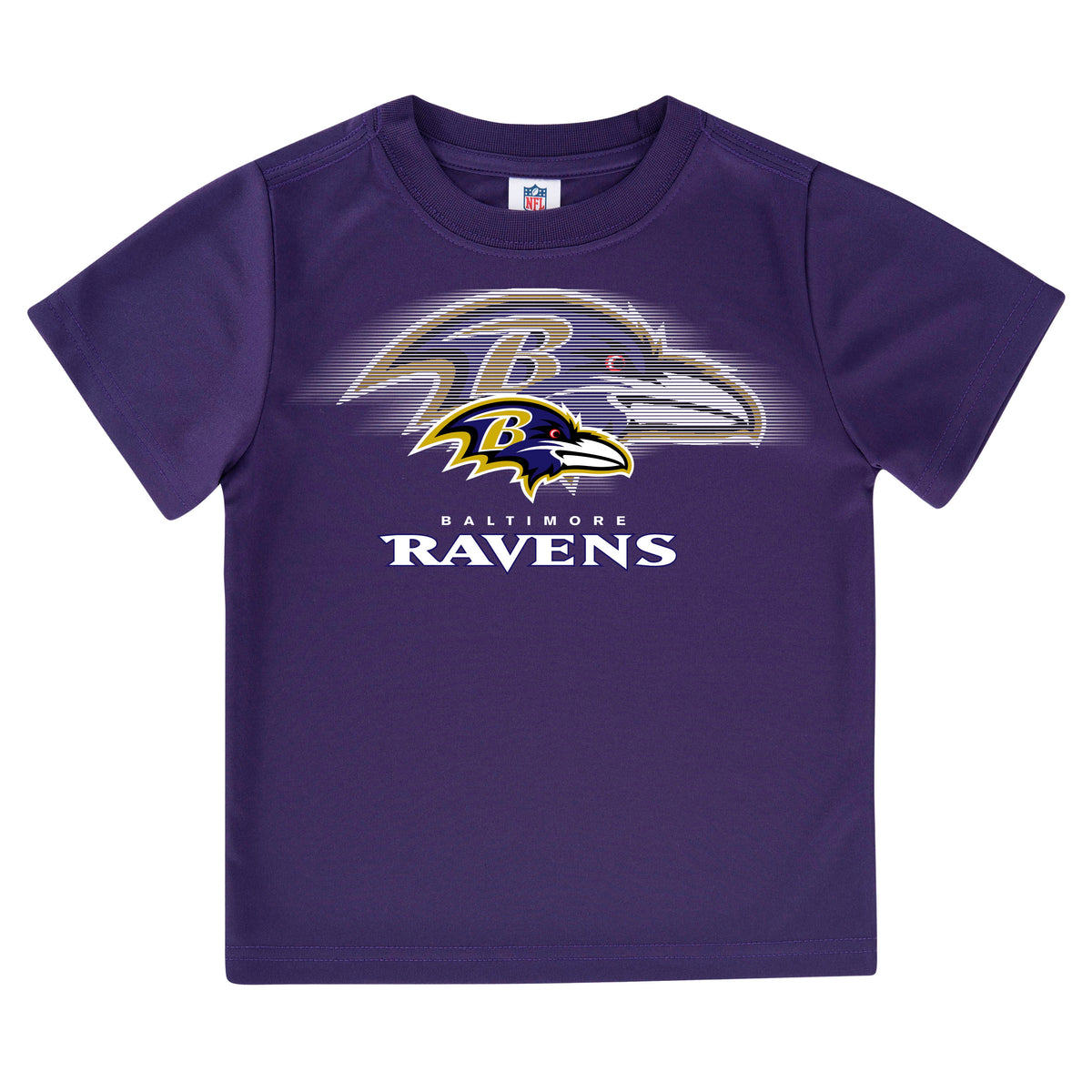 Baltimore Ravens Toddler Boys' Short Sleeve Logo Tee