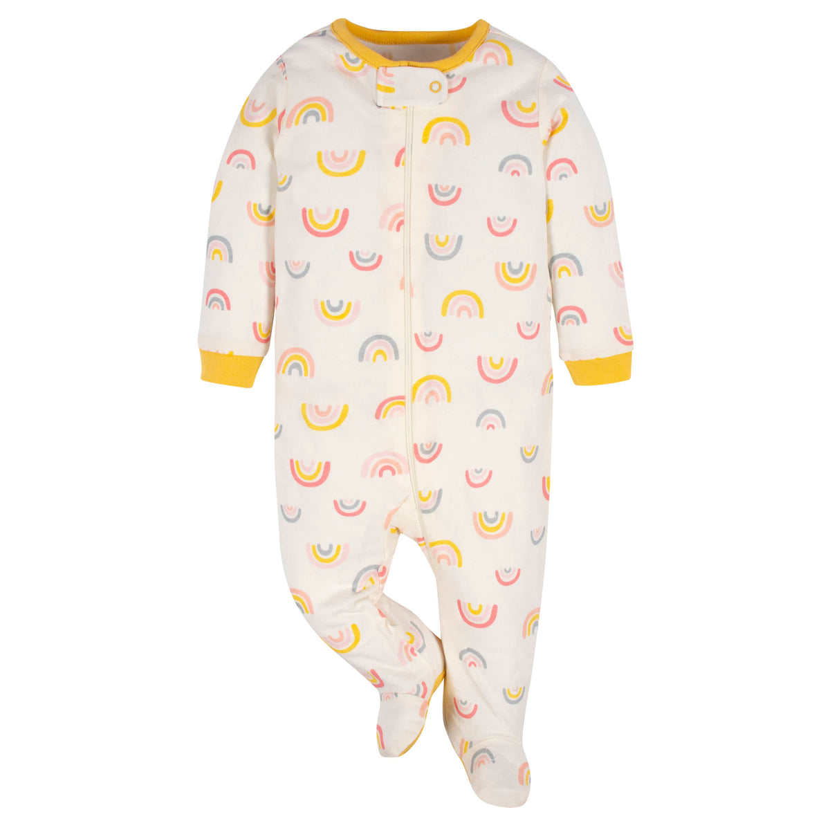 4-Pack Baby Girls Golden Floral Sleep 'N Plays, view 9