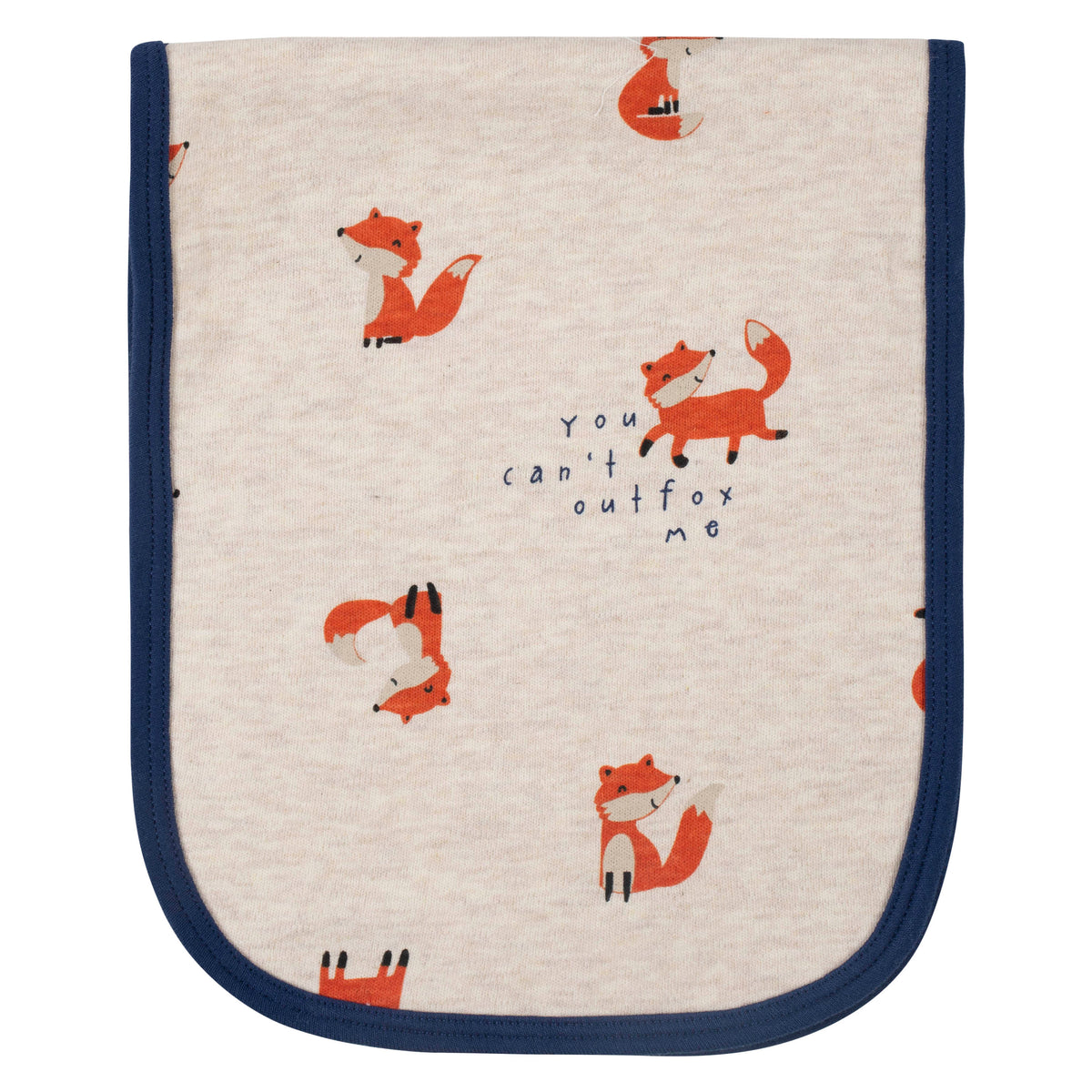 4-Pack Baby Boys Fox Terry Burp Cloths, view 2
