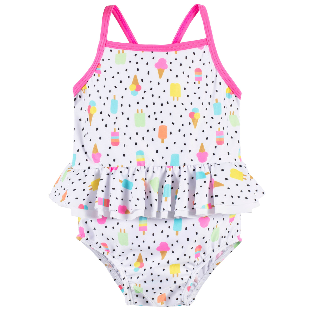 Girls Frozen Treats One-Piece Swimsuit