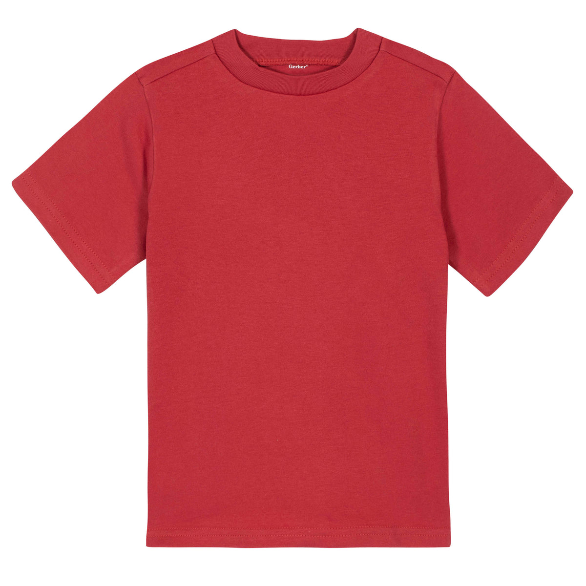 Premium Short Sleeve Tee in Red