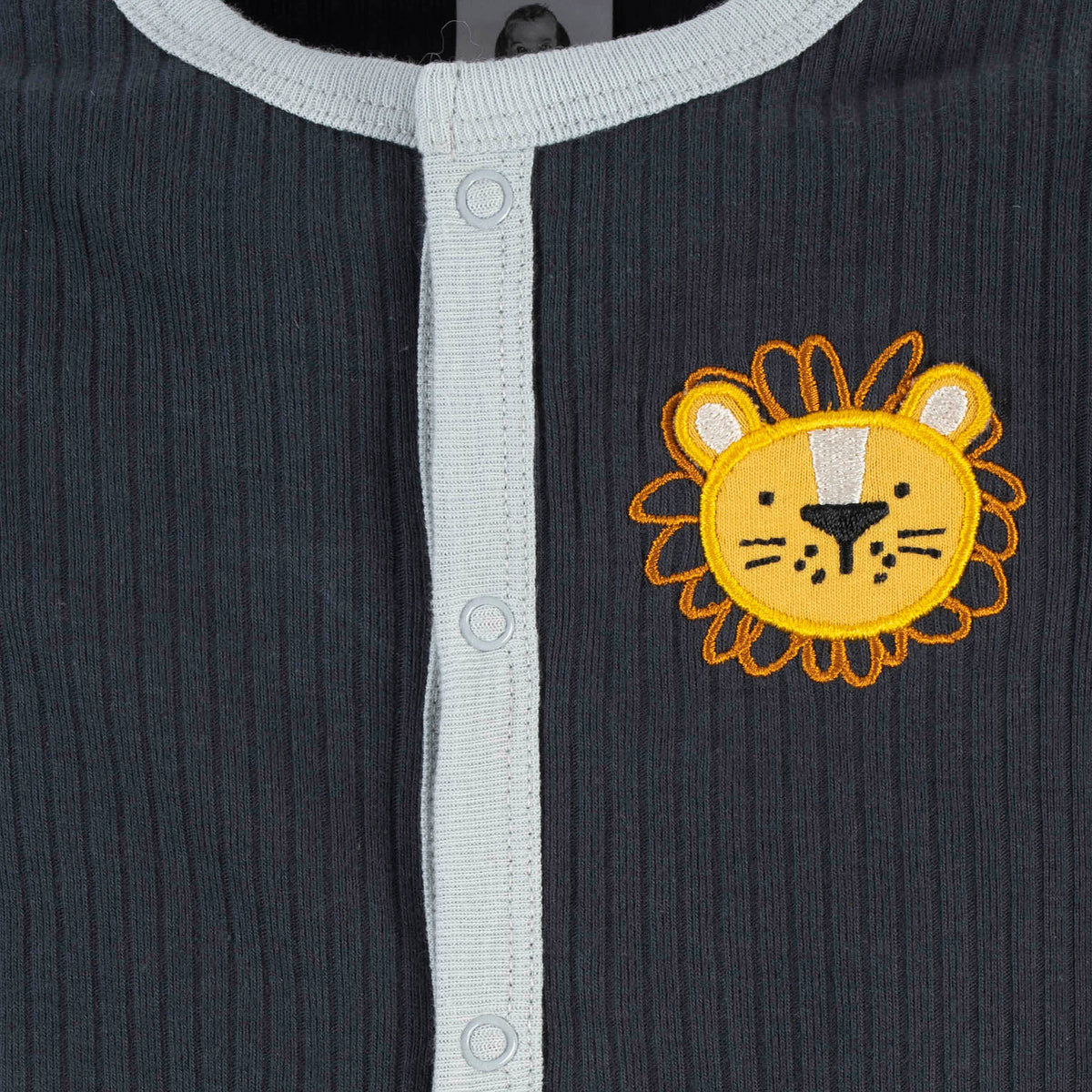 2-Piece Baby Boys Lion Coverall & Hat Set, view 4