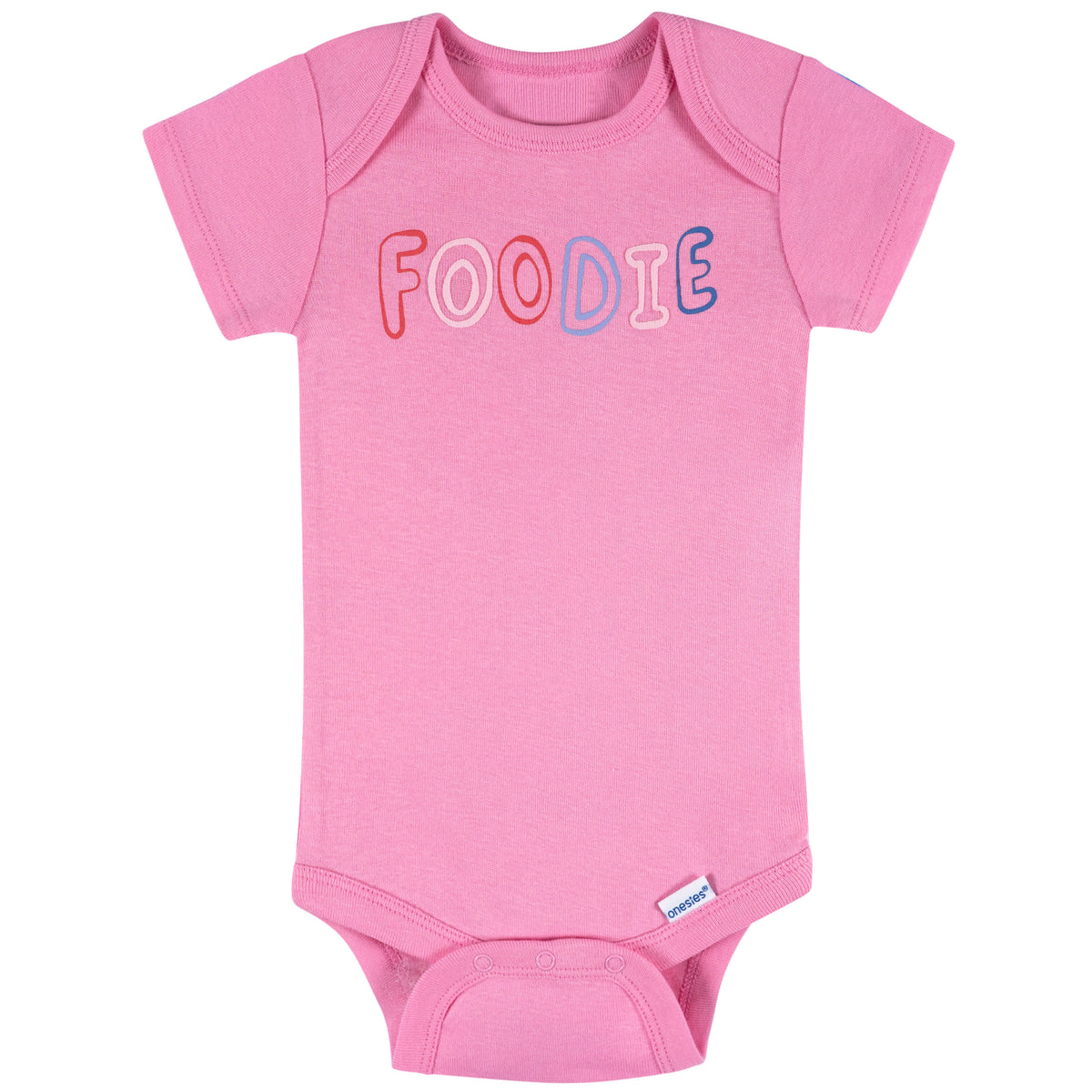 8-Pack Baby Girls Berry Happy Short Sleeve Onesies Bodysuits, view 5