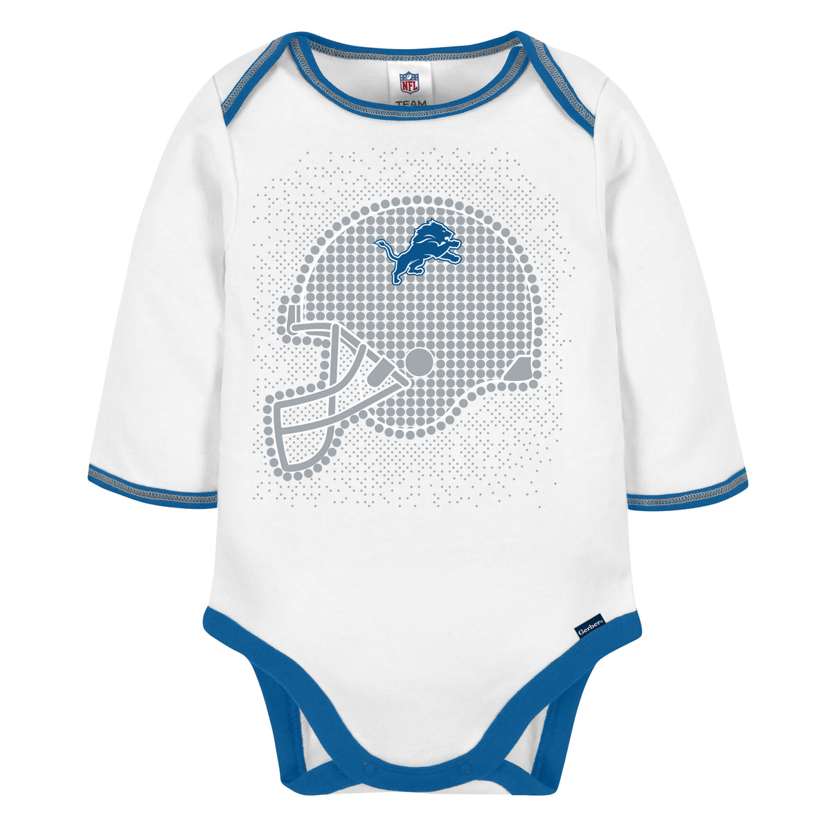 3-Piece Baby Boys Lions Bodysuit, Footed Pant, & Cap Set, view 3