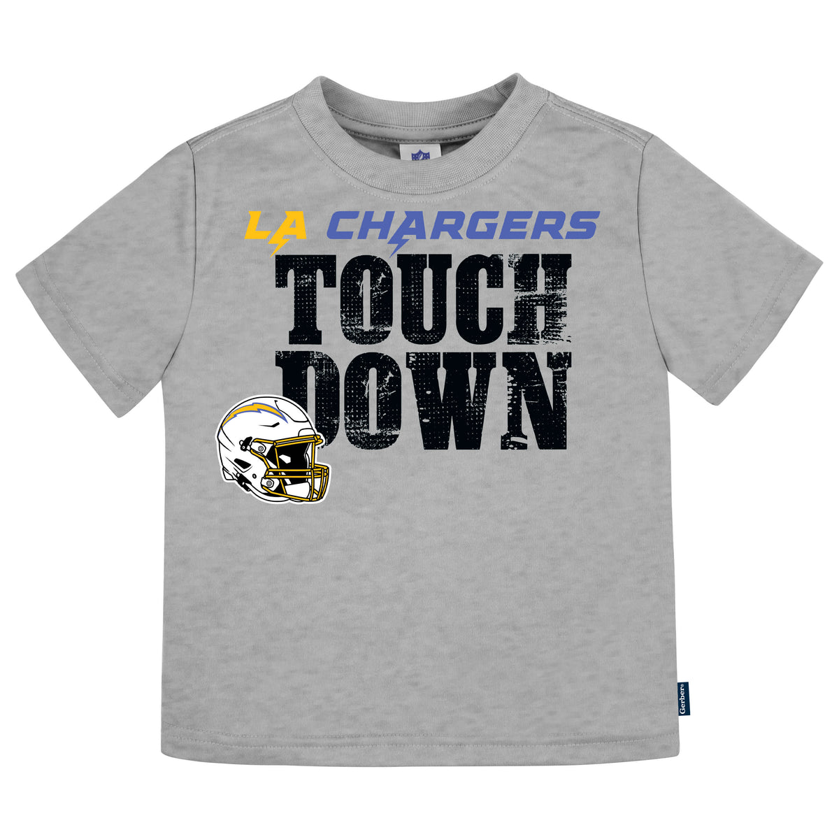 3-Pack Infant & Toddler Boys Chargers Short Sleeve Tees, view 4