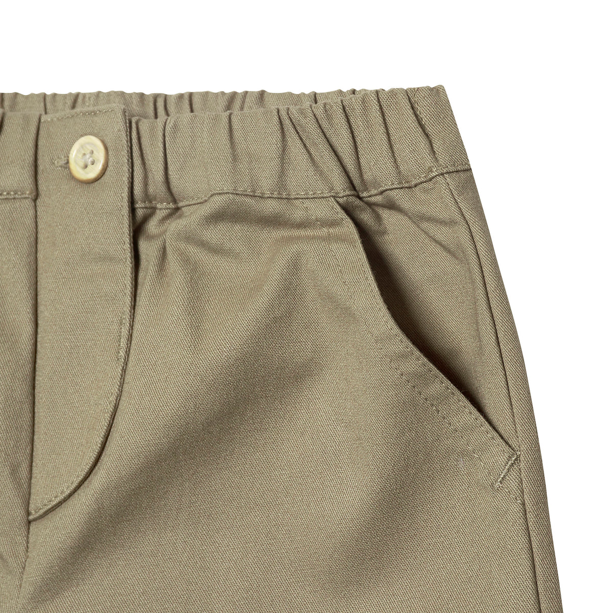 Infant & Toddler Boys Tan Canvas Pants, view 3