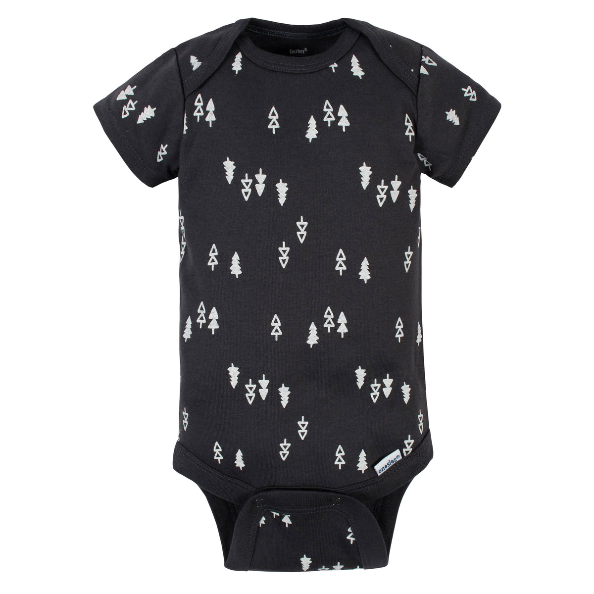 5-Pack Baby Boys Bear Short Sleeve Onesies Bodysuits, view 5