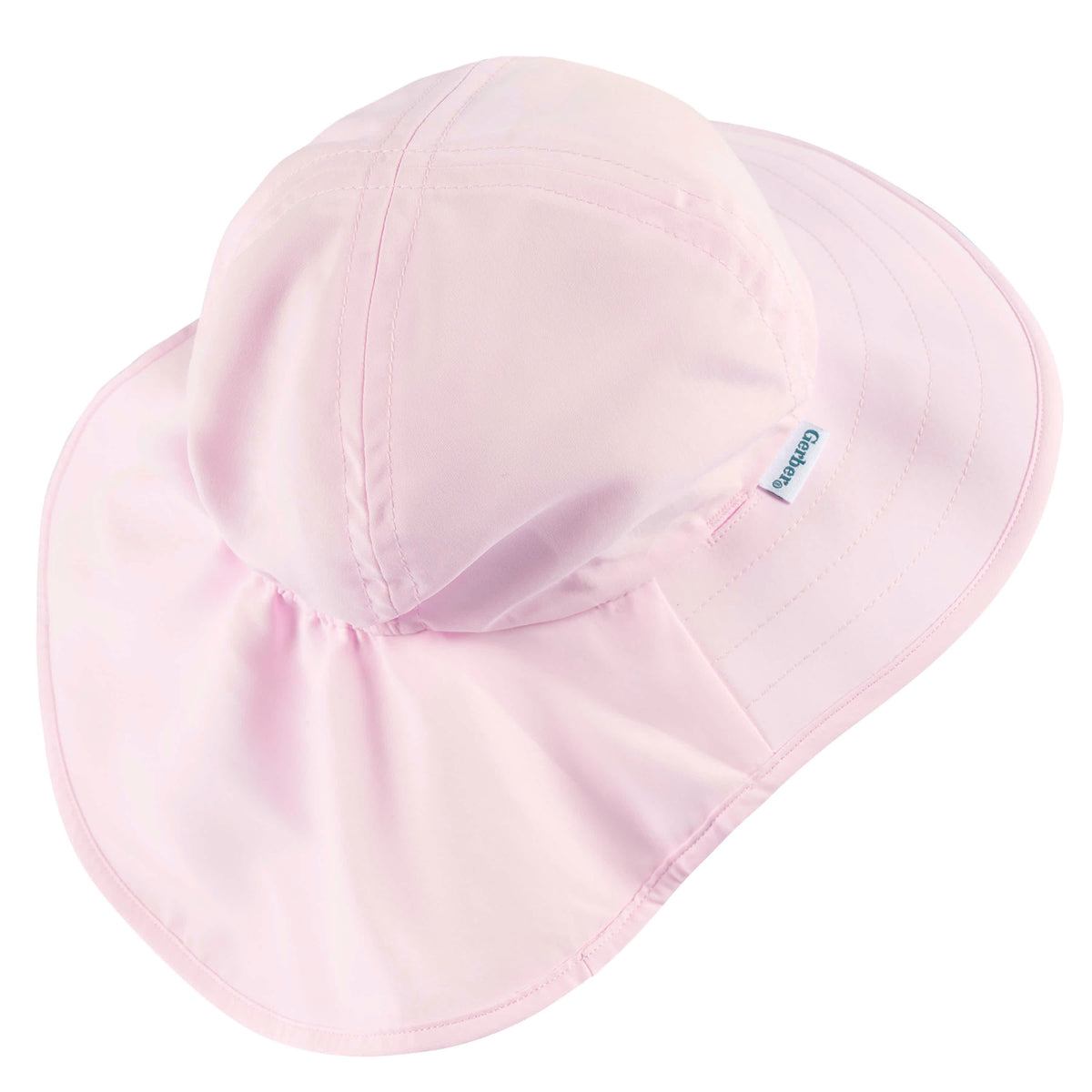Baby Neutral Pink Swim Hat, view 2