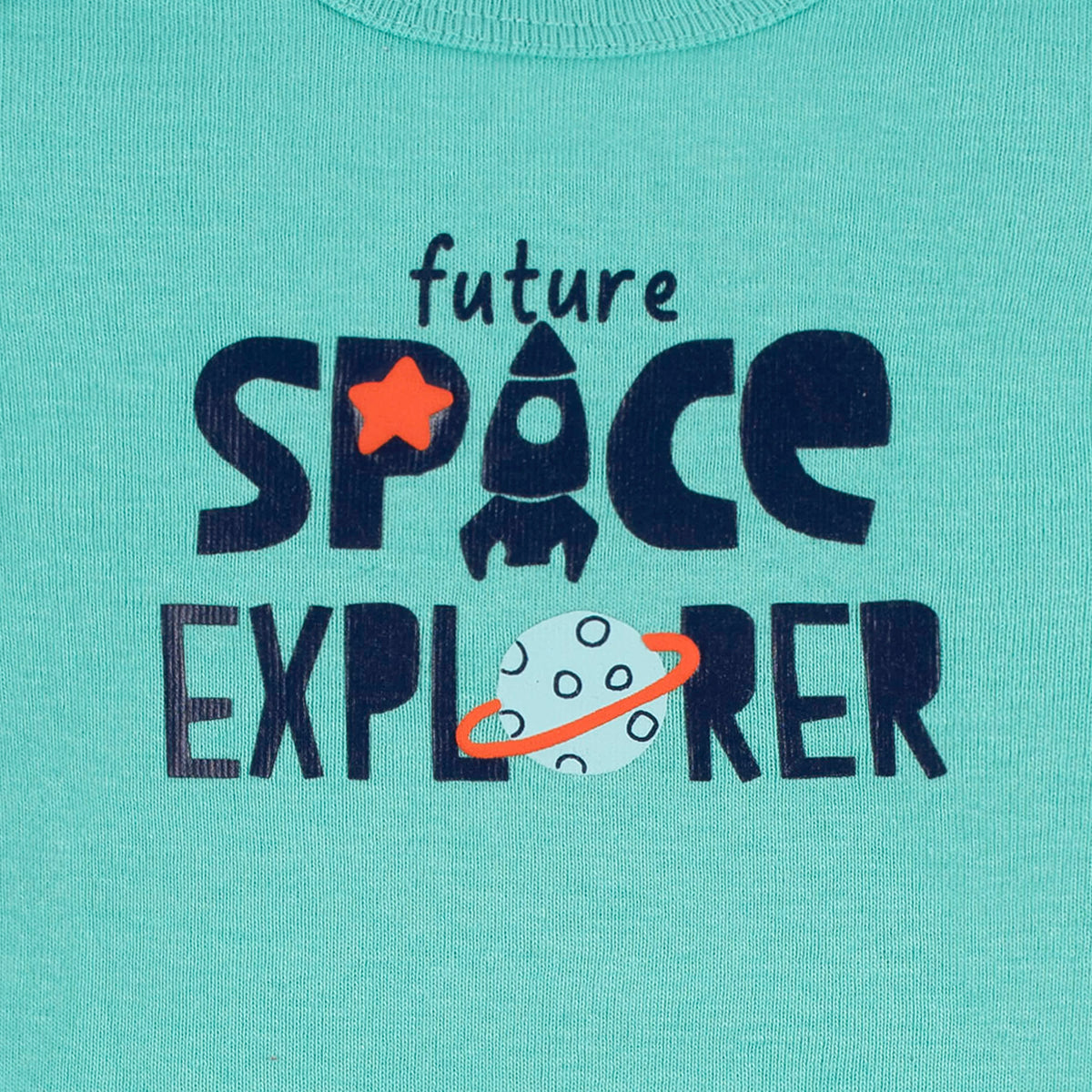 4-Piece Baby Boys Future Space Explorer Onesies Bodysuit, Tee, Shorts & Pant Set, view 7