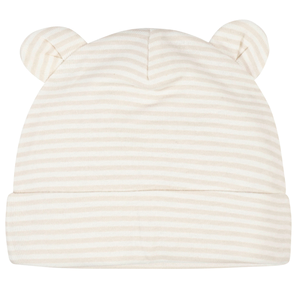 5-Pack Baby Neutral Safari Caps, view 2