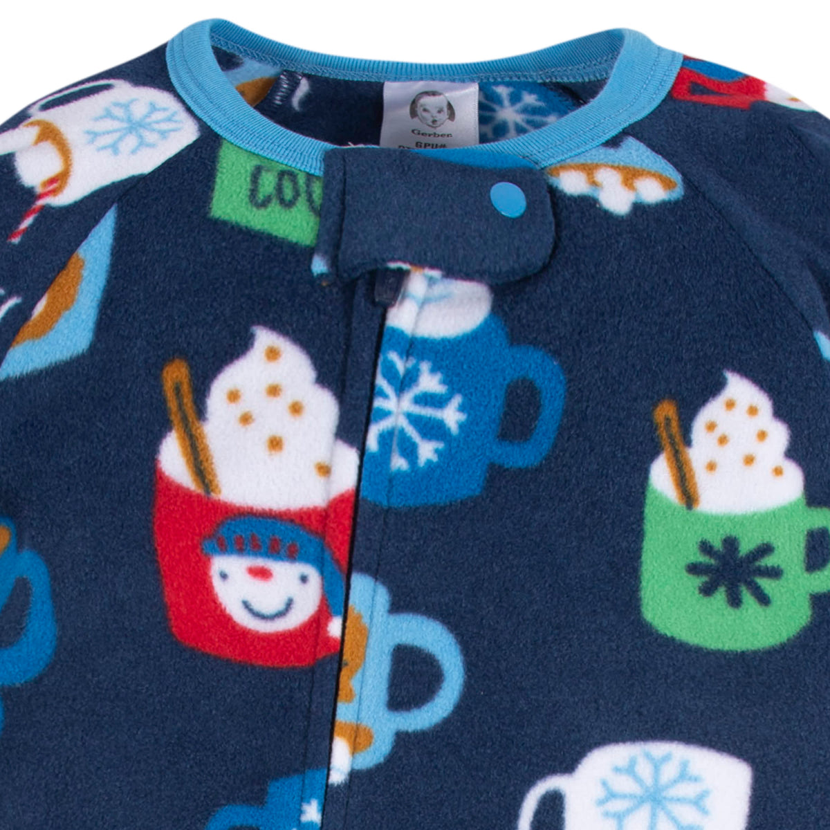 2-Pack Baby & Toddler Boys Mug Blanket Sleepers, view 5