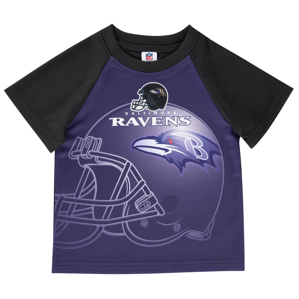 Baltimore Ravens Toddler Boys Short Sleeve Tee Shirt