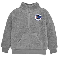 Infant & Toddler Boys Bills 1/4 Zip Sherpa Top