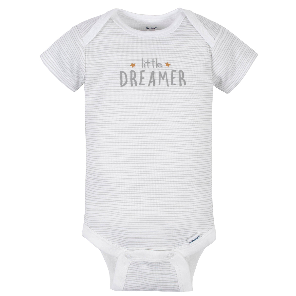8-Pack Baby Neutral Sheep Short Sleeve Onesies Bodysuits, view 7