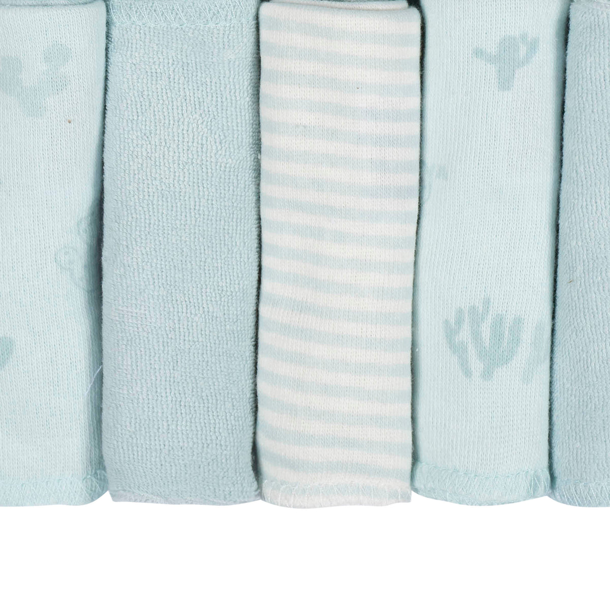 10-Pack Baby Boys Desert Cactus Washcloths, view 3