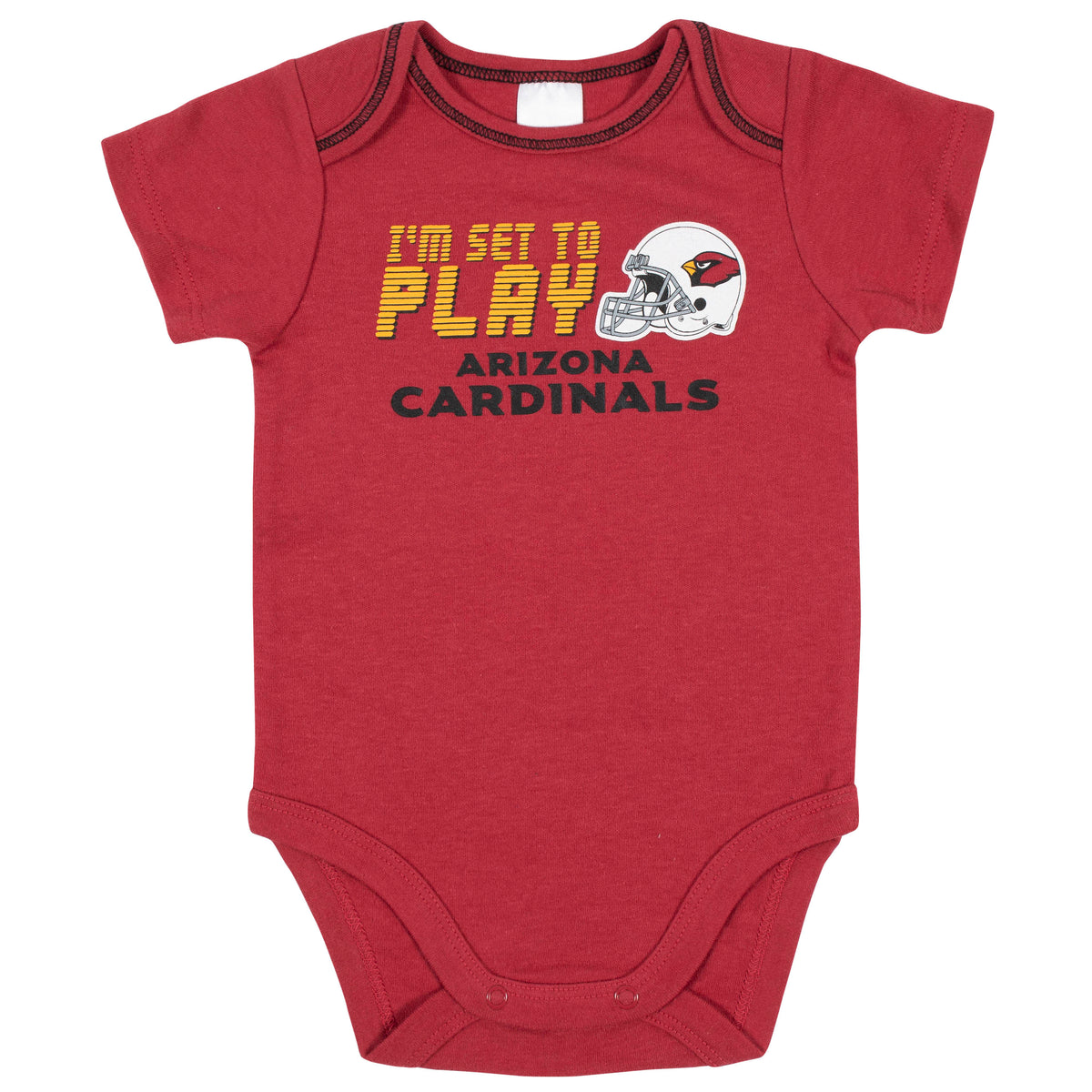 3-Piece Baby Boys Cardinals Bodysuit, Sleep 'N Play, and Cap Set, view 2