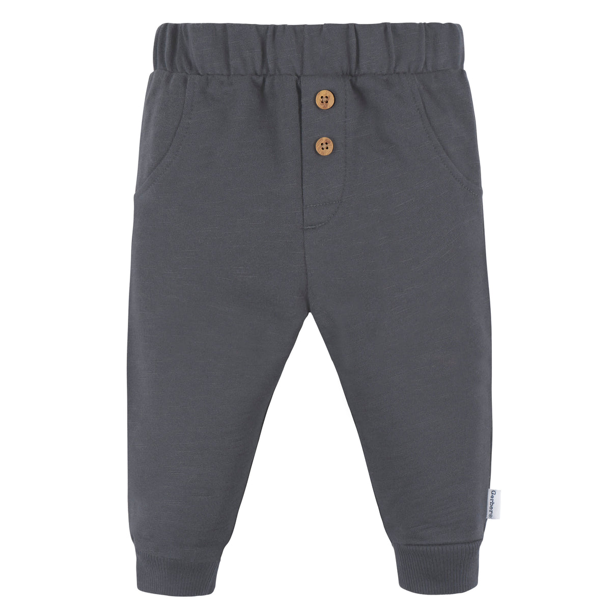 2-Piece Baby Boys Little Dude Jogger Set, view 3