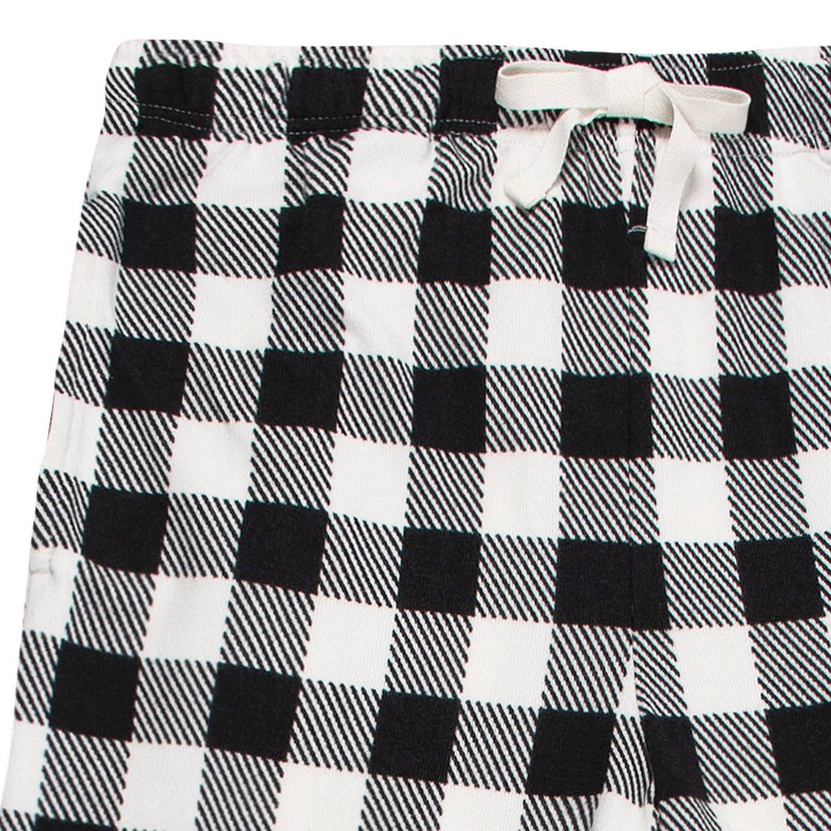 2-Piece Men's Buffalo Plaid Pajama Set, view 8