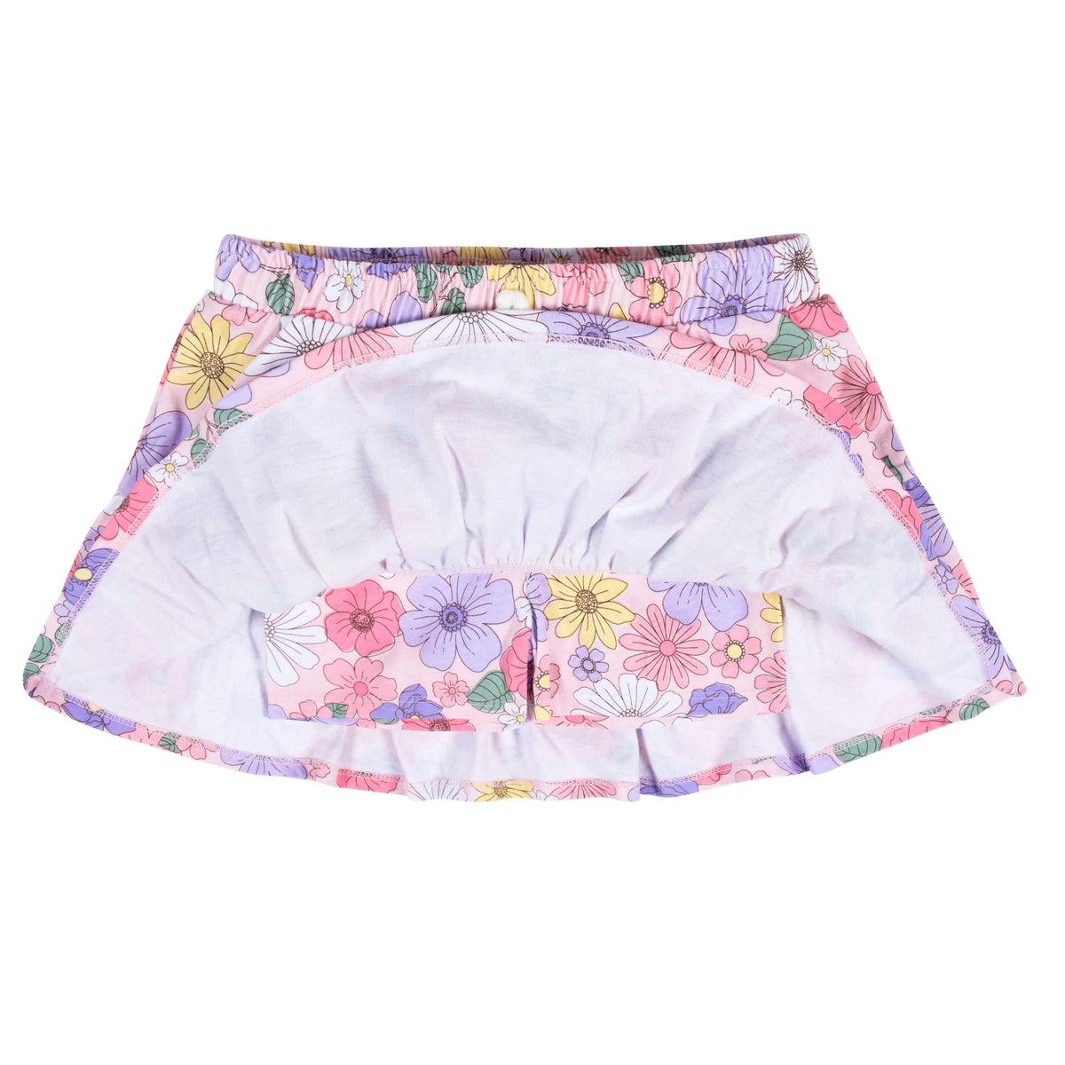 2-Pack Infant & Toddler Girls Pink Floral Skorts, view 3