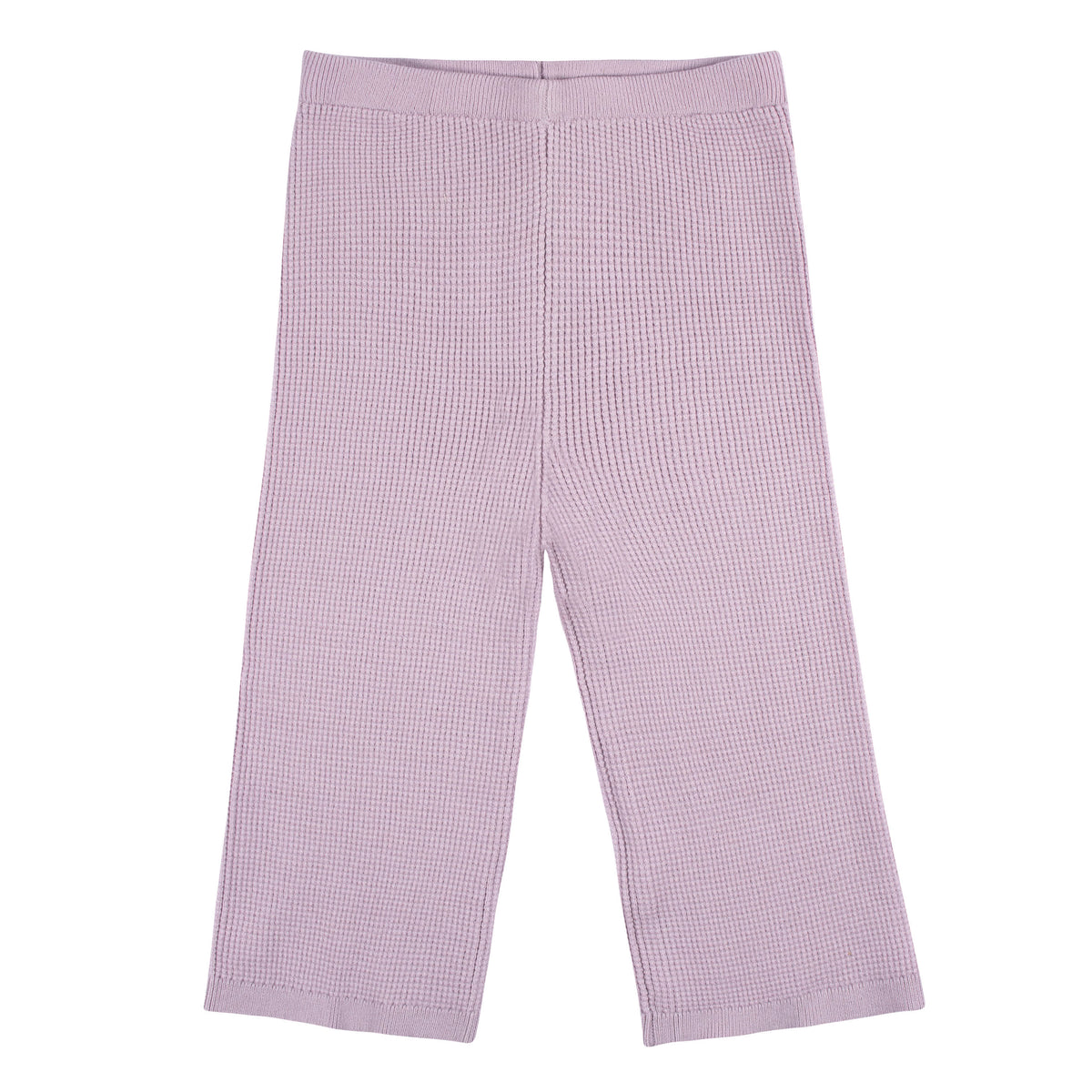 2-Piece Infant and Toddler Girls Lavender Sweater Knit Set, view 5
