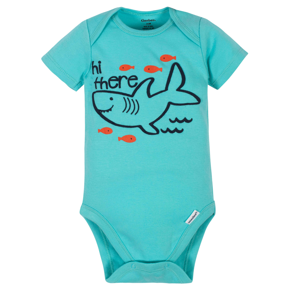 3-Piece Baby Boys Shark Outfit Set, view 2
