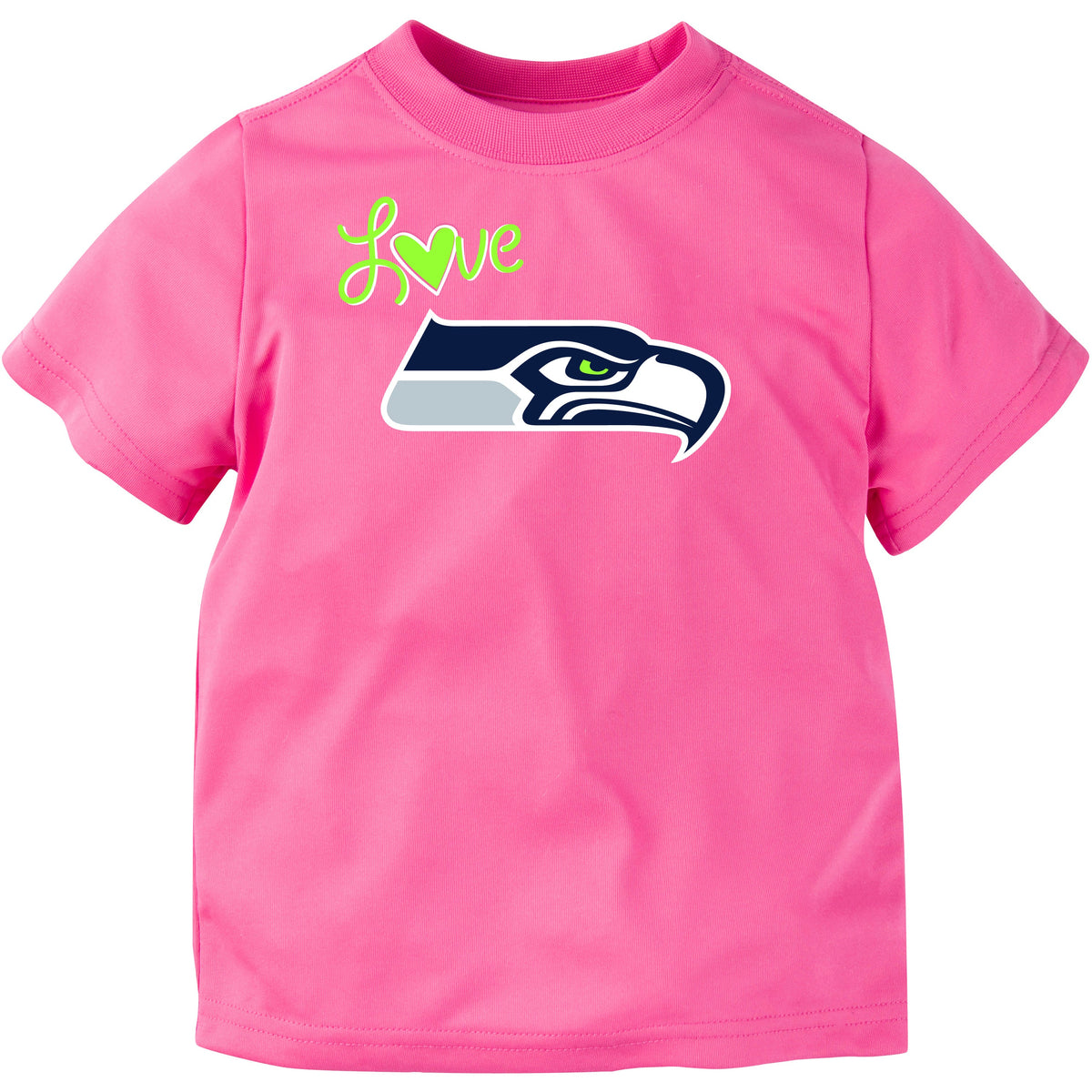 NFL Toddler Girls Seahawks Short Sleeve Tee
