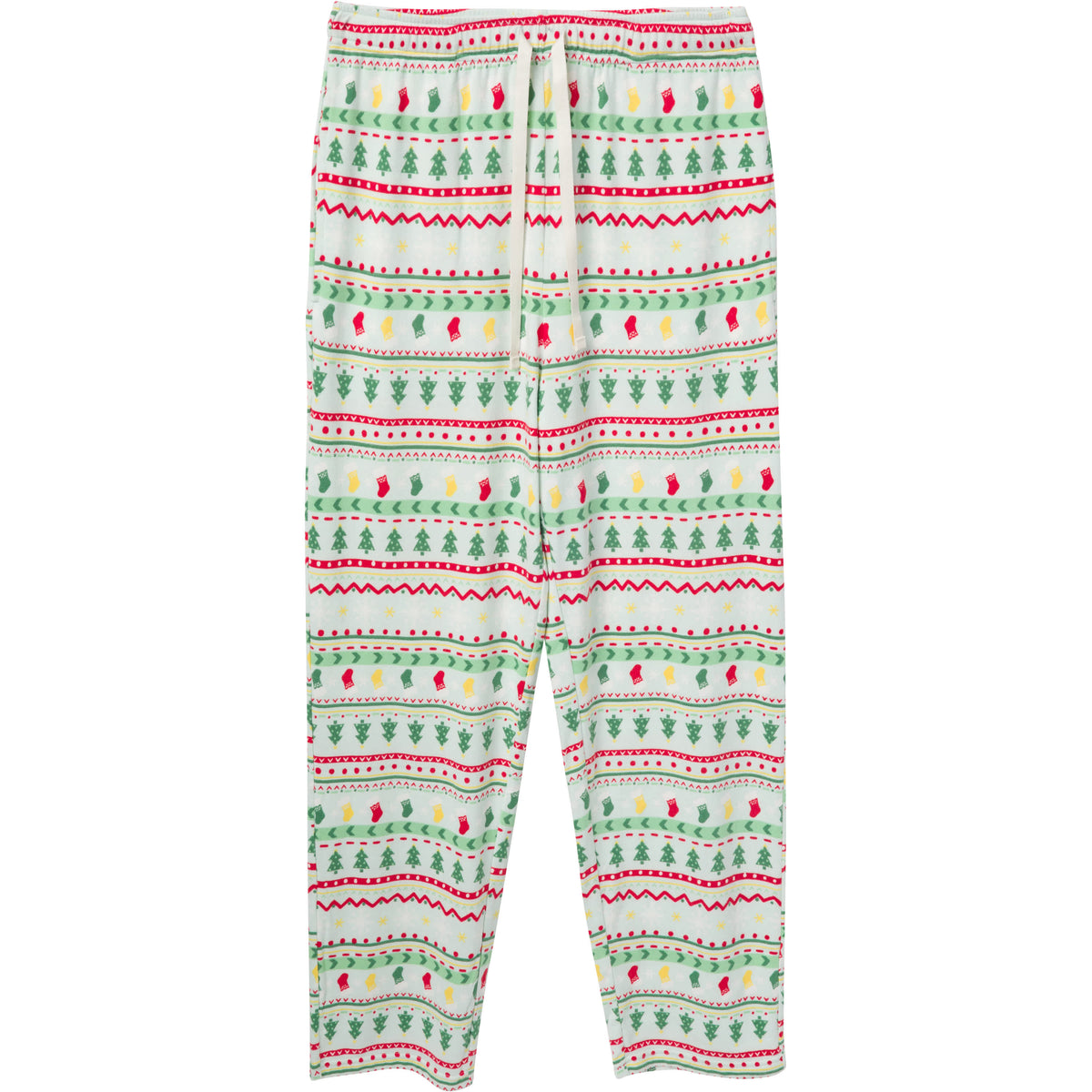 2-Piece Men's Oh What Fun FairIsle Holiday Family Pajamas, view 5