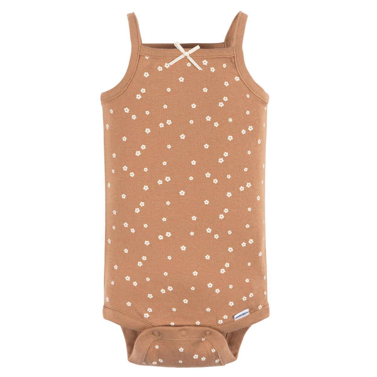 4-Pack Baby Girls Retro Floral Onesies Bodysuits, view 4