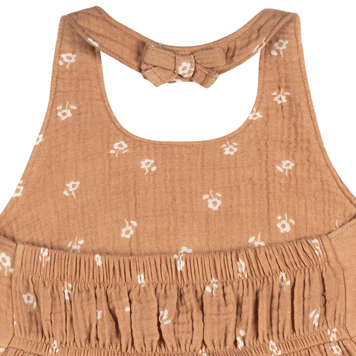 Toddler Girls Floral Halter Romper, view 4