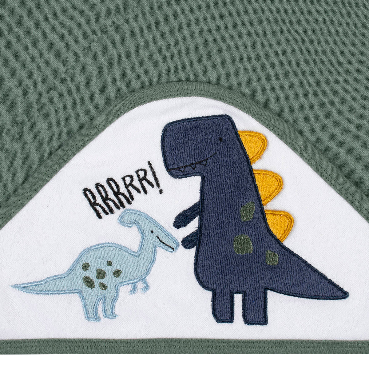 2-Pack Baby Boys Dino Hooded Towels, view 3
