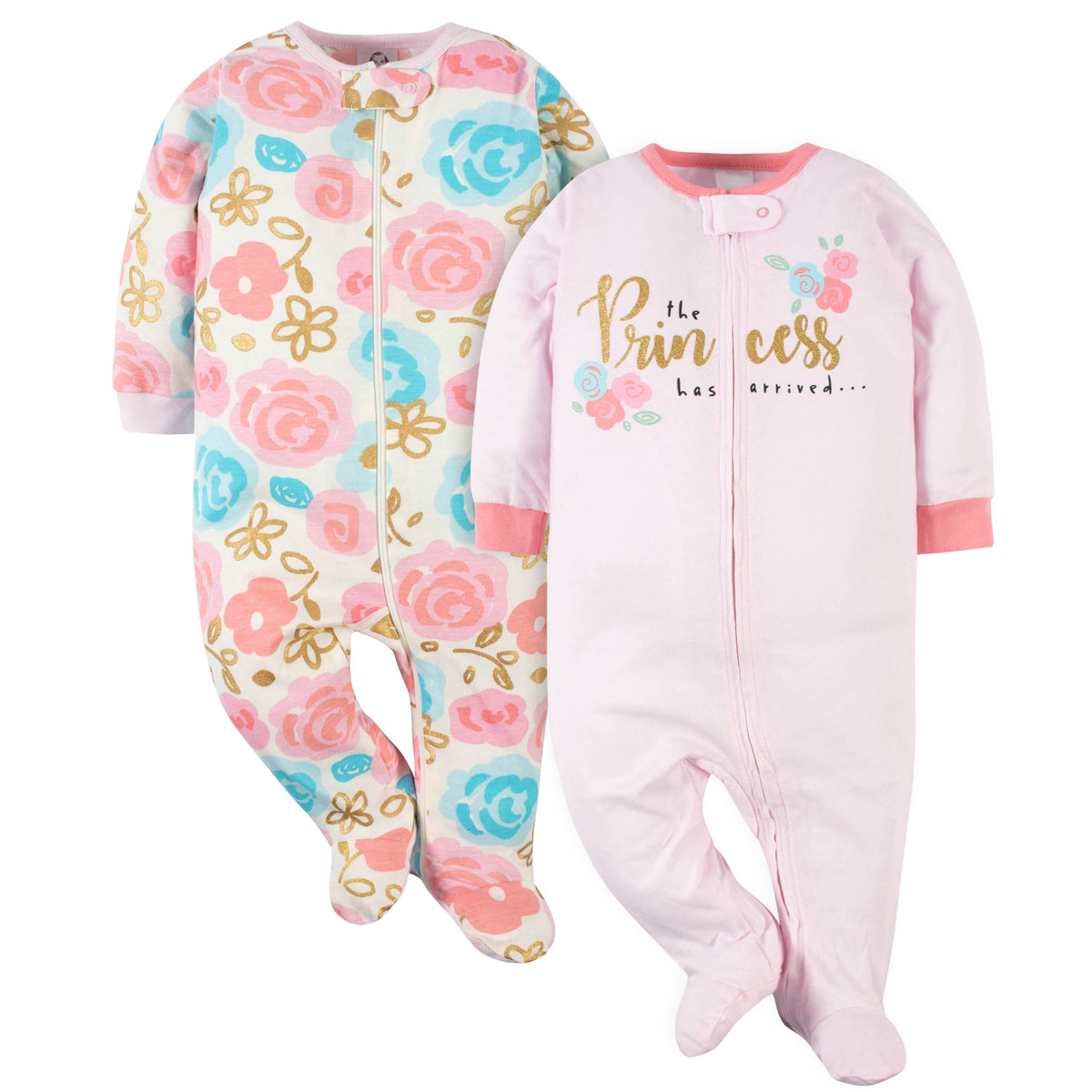 17-Piece Baby Neutral Princess Apparel & Blankets Bundle, view 2