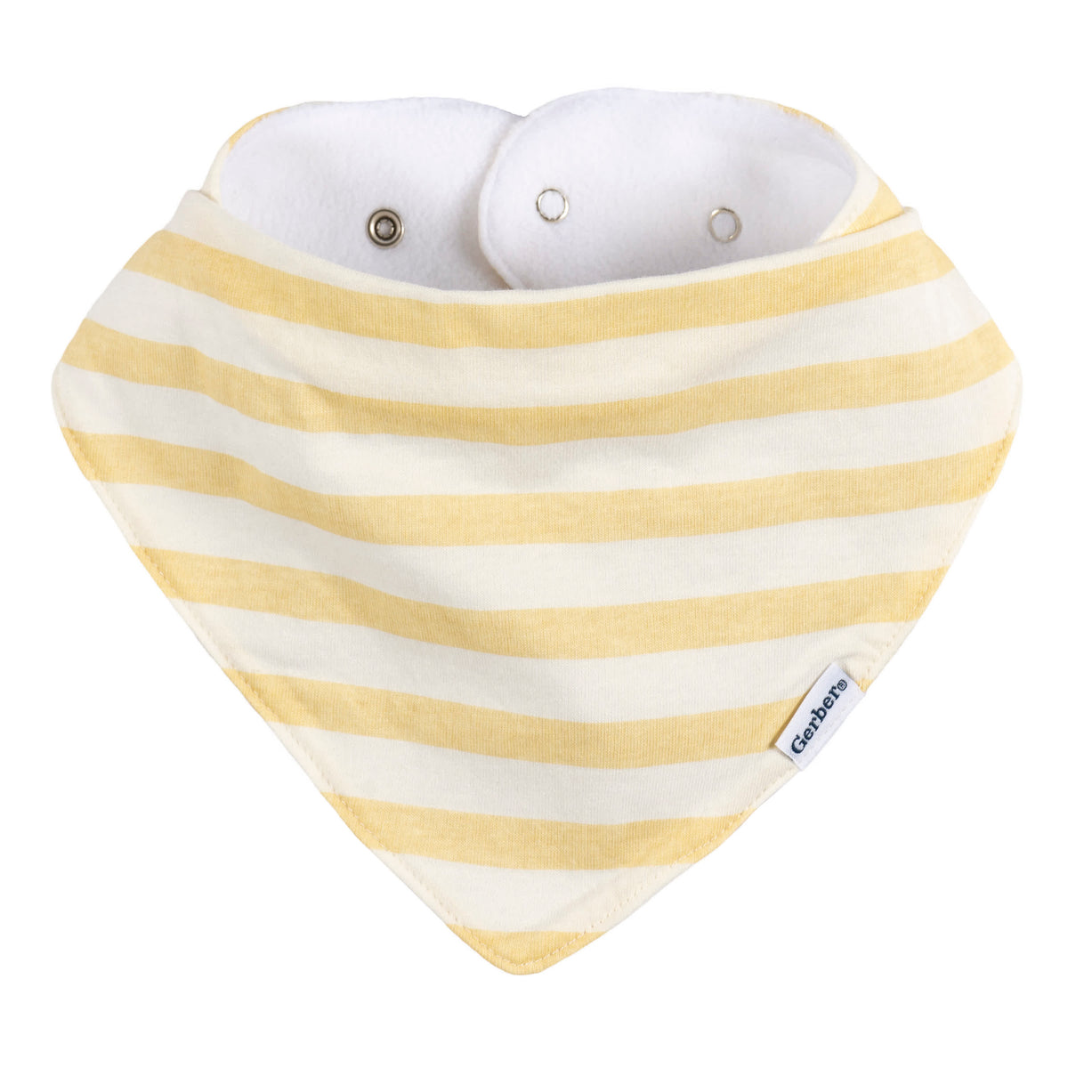 10-Pack Baby Girls Multi Pink Bandana Bib, view 7