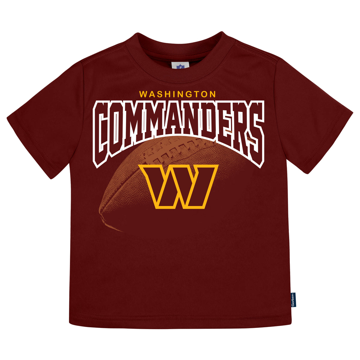 3-Pack Baby & Toddler Boys Commanders Short Sleeve Tees, view 4