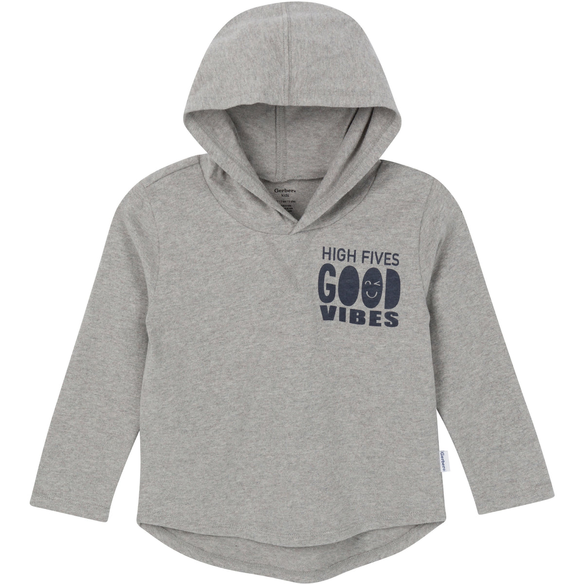 3-Piece Toddler Boys Indigo Top, Hooded Top and Jogger, view 2