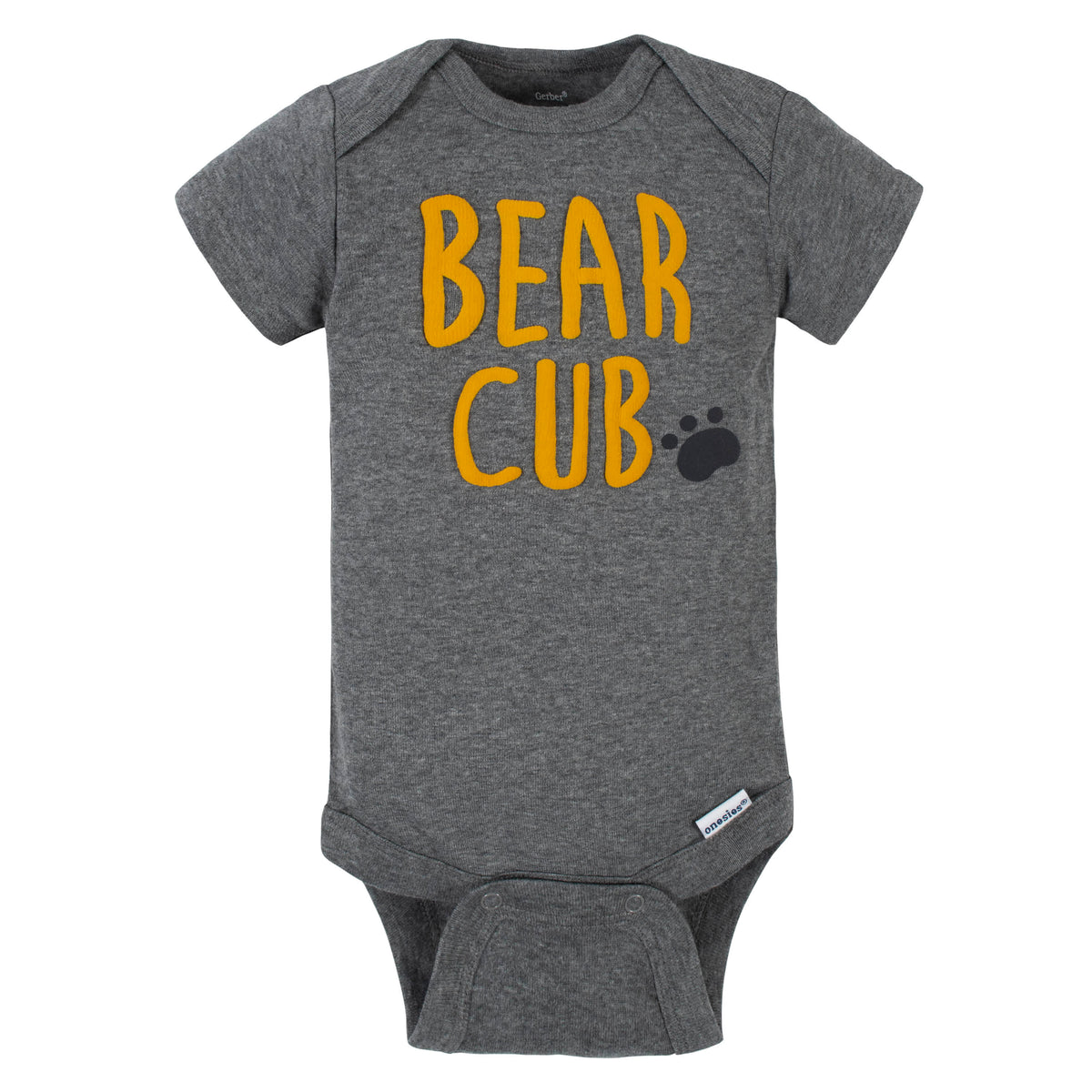 5-Pack Baby Boys Bear Short Sleeve Onesies Bodysuits, view 2