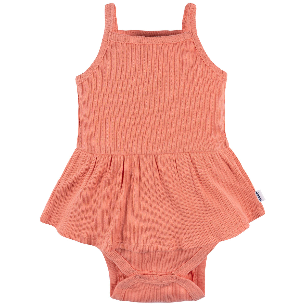 3-Pack Baby Girls Lantana Sleeveless Skirted Onesies Bodysuits, view 2