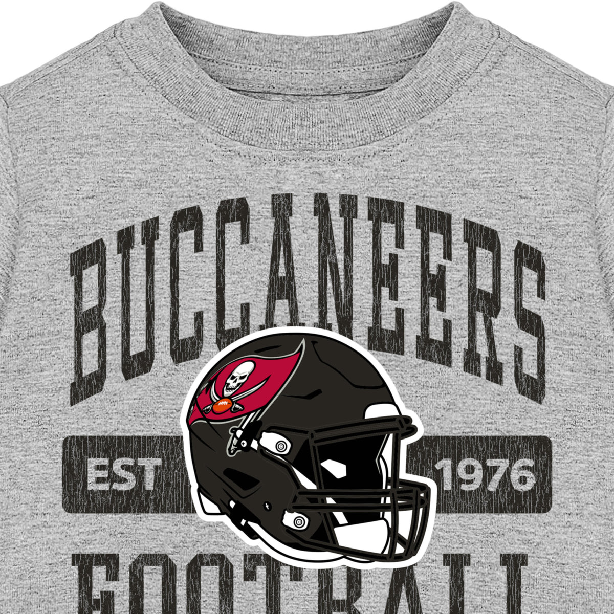 Infant & Toddler Boys Buccaneers Short Sleeve Tee Shirt, view 2