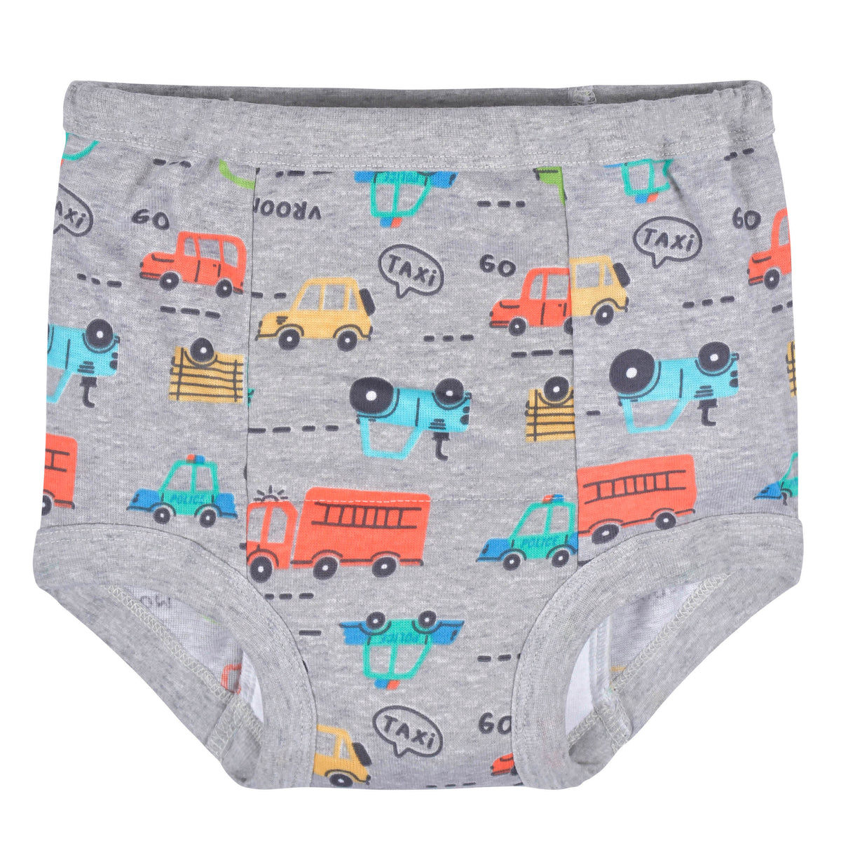 4-Pack Toddler Boys Trucks & Cars Training Pants, view 2