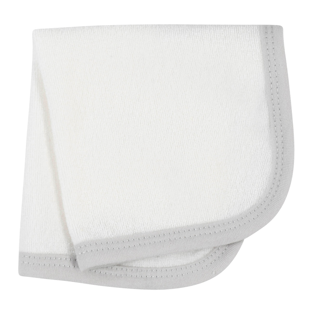 4-Piece Baby Boys Bear Hooded Towel & Washcloths Set, view 3