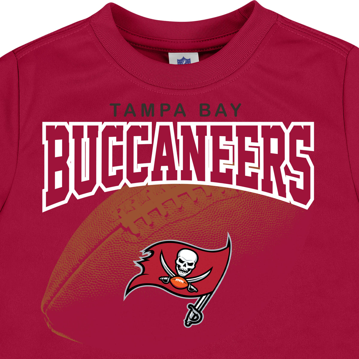 3-Pack Infant & Toddler Boys Buccaneers Short Sleeve Tees, view 7