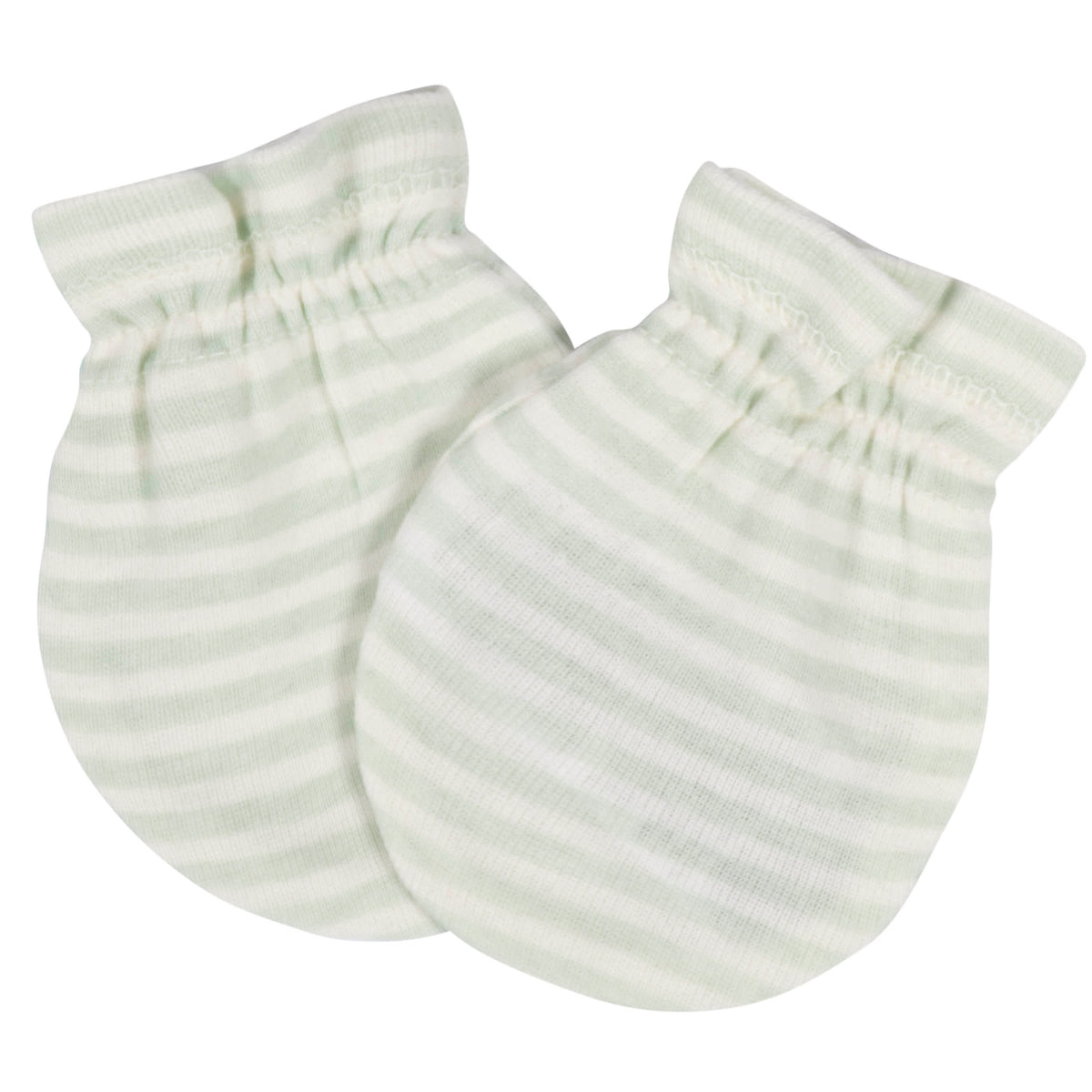 8-Piece Baby Neutral Happy Veggies No Scratch Mittens & Caps Set, view 9