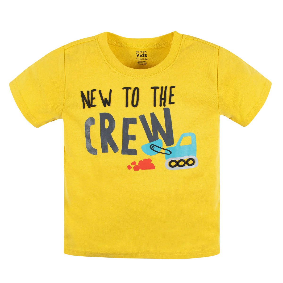 4-Piece Infant Boys Ready To Roll Tees, Shorts & Pants Set, view 2