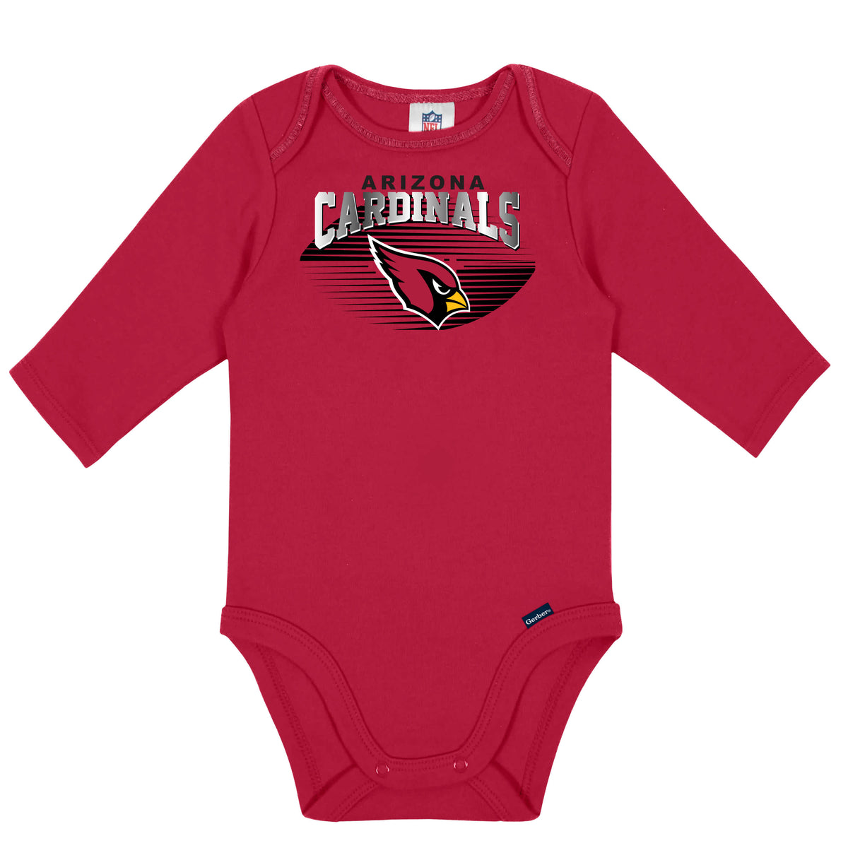 2-Pack Baby Boys Cardinals Long Sleeve Bodysuits, view 3