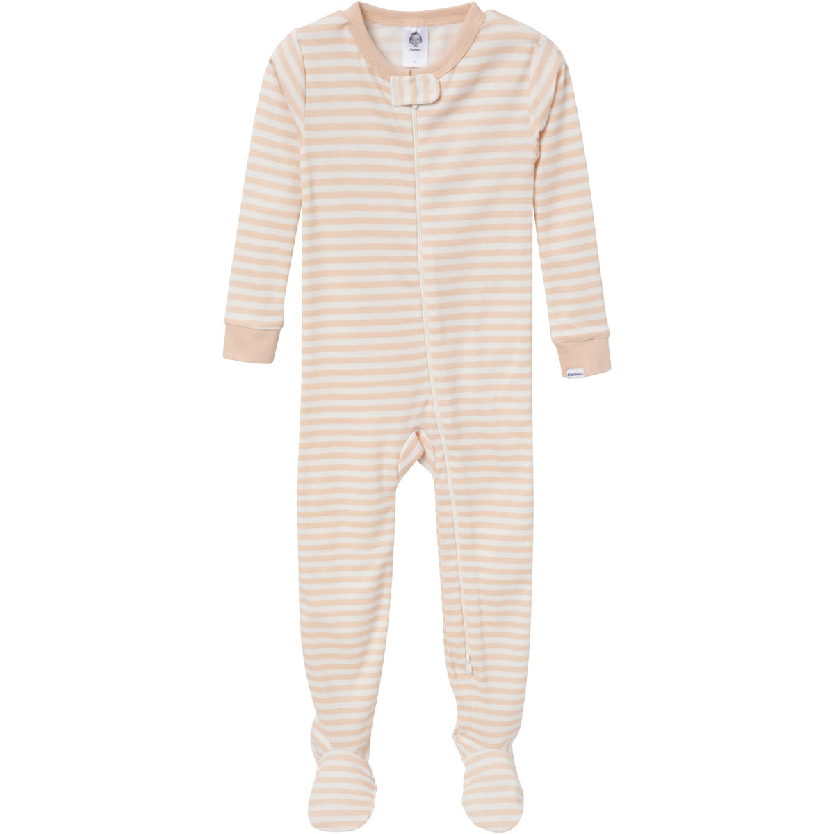 4-Pack Baby & Toddler Neutral Farm Snug-Fitting Footed Pajamas, view 6