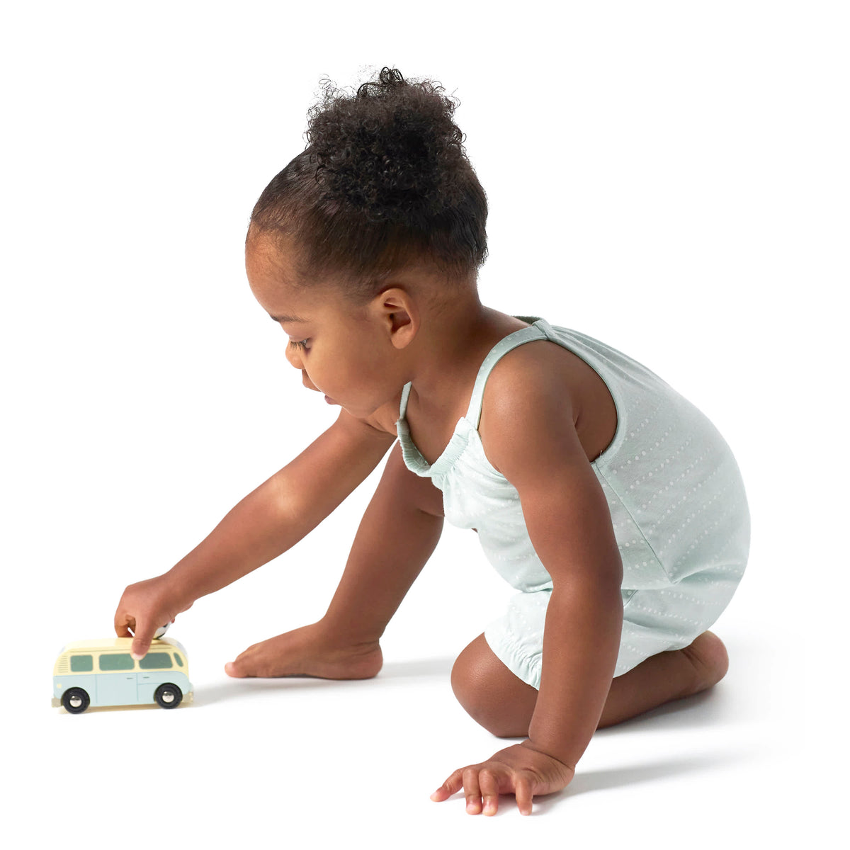 3-Pack Baby Girls Lemons Rompers, view 3